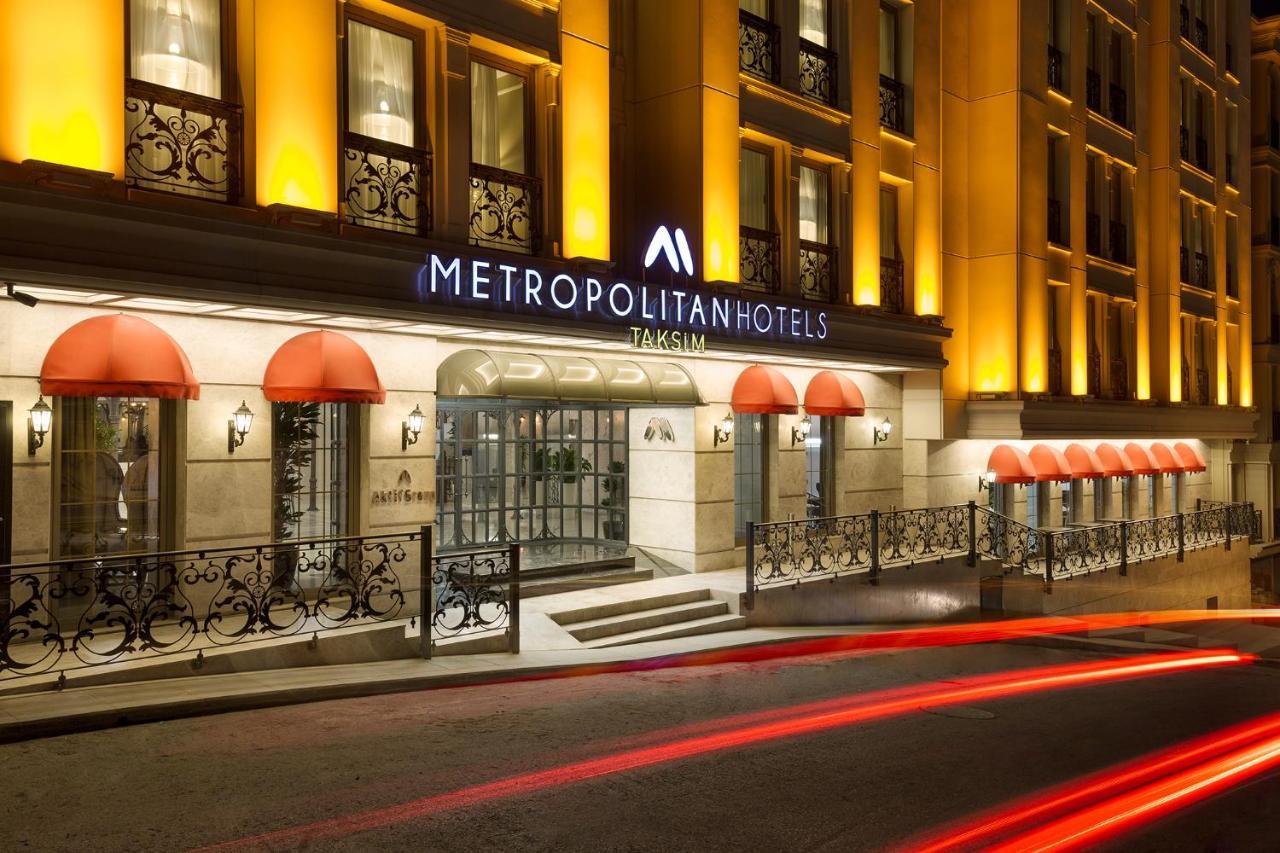 Metropolitan Hotels Taksim Κωνσταντινούπολη Εξωτερικό φωτογραφία